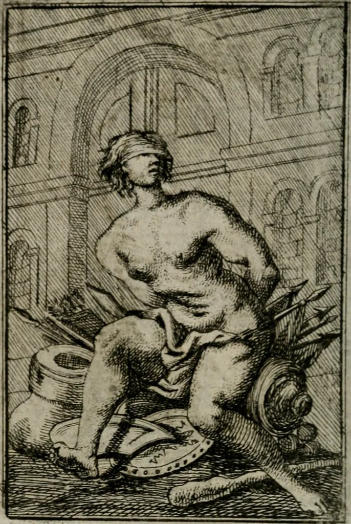 An illustration from Iconologie tirée de divers auteurs. Ouvrage utile aux gens de lettres, aux poëtes, aux artistes, & généralement à tous les amateurs des beaux-arts, 1766, leaf 269
