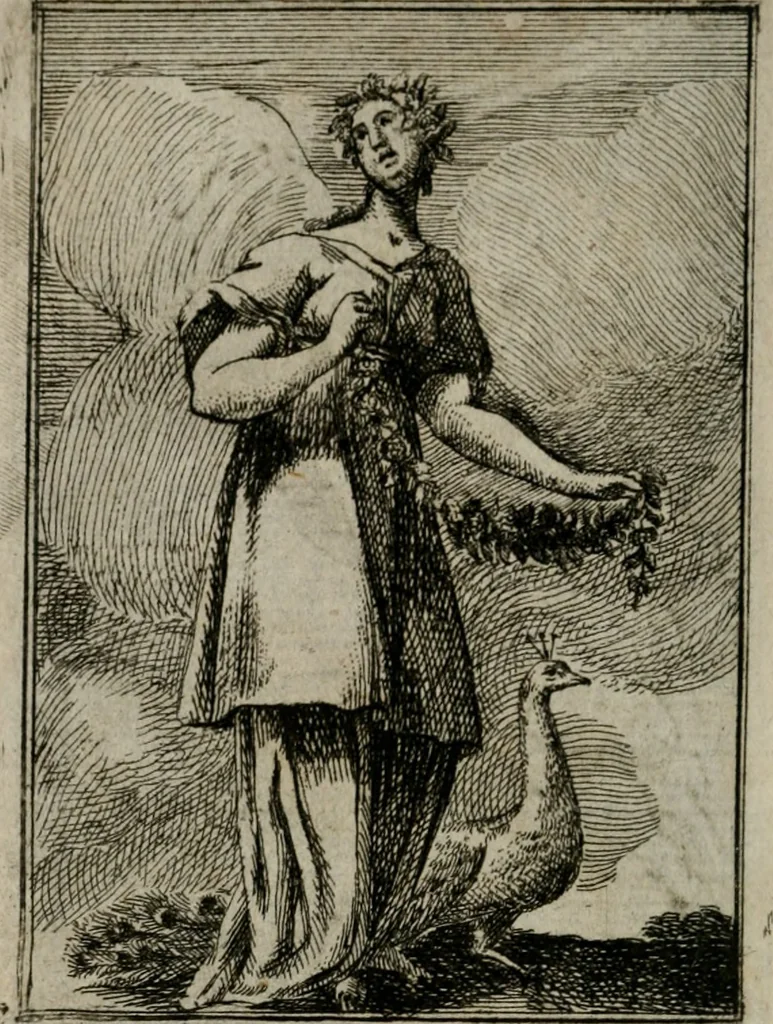 An illustration from Iconologie tirée de divers auteurs. Ouvrage utile aux gens de lettres, aux poëtes, aux artistes, & généralement à tous les amateurs des beaux-arts, 1766, leaf 27