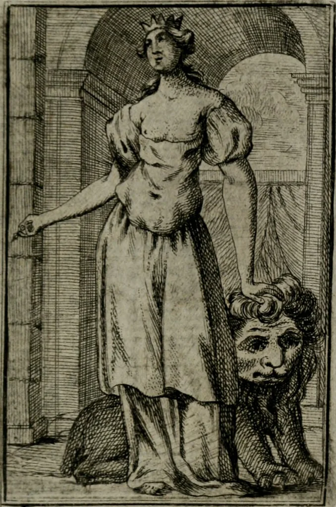 An illustration from Iconologie tirée de divers auteurs. Ouvrage utile aux gens de lettres, aux poëtes, aux artistes, & généralement à tous les amateurs des beaux-arts, 1766, leaf 274