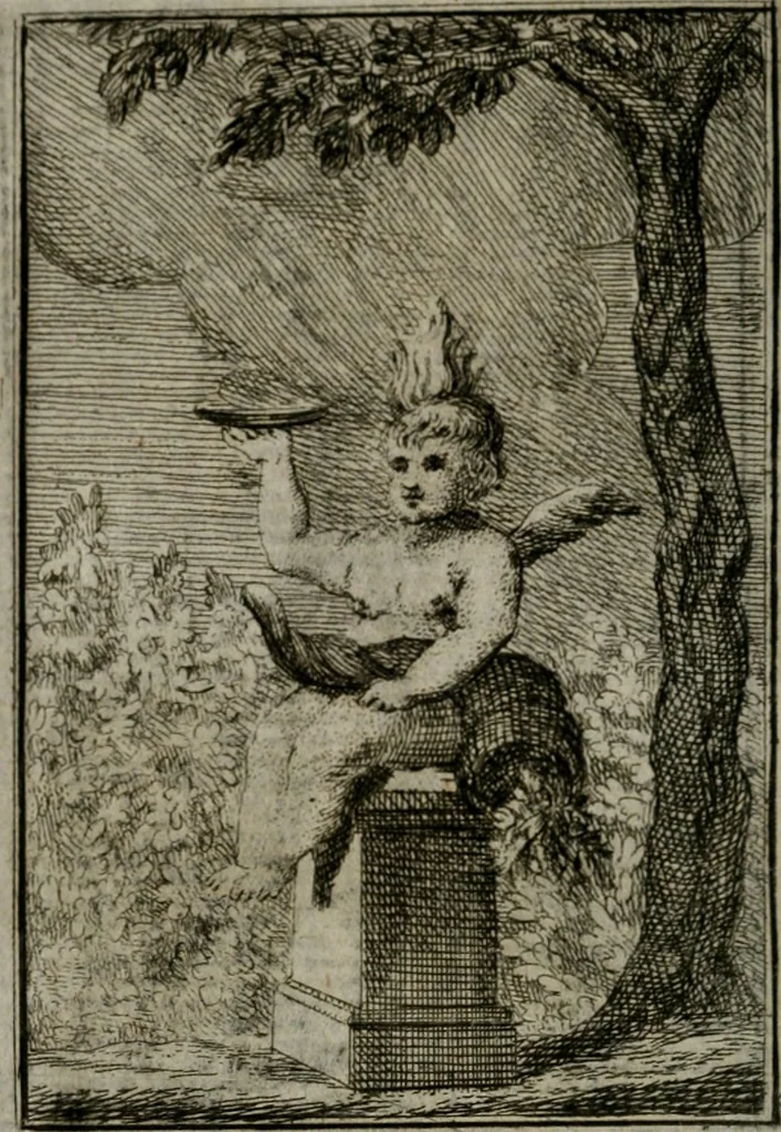 An illustration from Iconologie tirée de divers auteurs. Ouvrage utile aux gens de lettres, aux poëtes, aux artistes, & généralement à tous les amateurs des beaux-arts, 1766, leaf 275