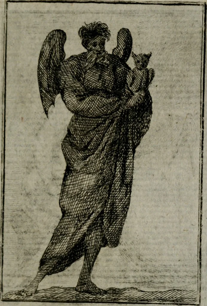 An illustration from Iconologie tirée de divers auteurs. Ouvrage utile aux gens de lettres, aux poëtes, aux artistes, & généralement à tous les amateurs des beaux-arts, 1766, leaf 276
