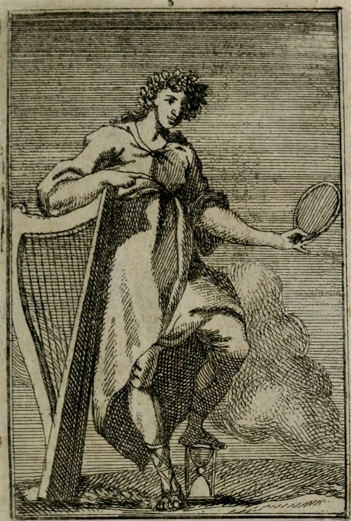 An illustration from Iconologie tirée de divers auteurs. Ouvrage utile aux gens de lettres, aux poëtes, aux artistes, & généralement à tous les amateurs des beaux-arts, 1766, leaf 28