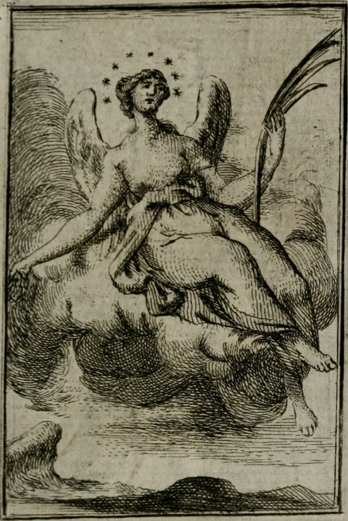 An illustration from Iconologie tirée de divers auteurs. Ouvrage utile aux gens de lettres, aux poëtes, aux artistes, & généralement à tous les amateurs des beaux-arts, 1766, leaf 280