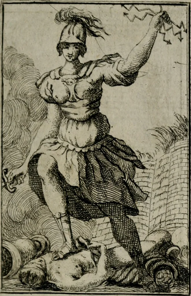 An illustration from Iconologie tirée de divers auteurs. Ouvrage utile aux gens de lettres, aux poëtes, aux artistes, & généralement à tous les amateurs des beaux-arts, 1766, leaf 290