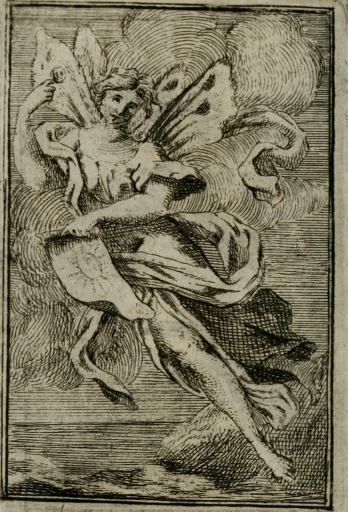 An illustration from Iconologie tirée de divers auteurs. Ouvrage utile aux gens de lettres, aux poëtes, aux artistes, & généralement à tous les amateurs des beaux-arts, 1766, leaf 295