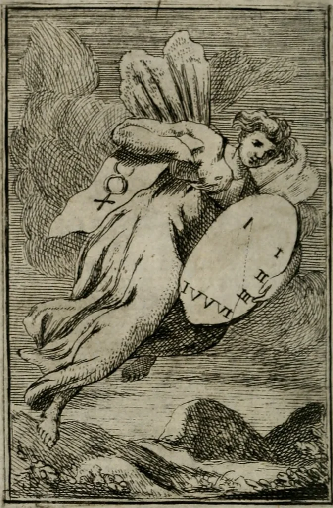 An illustration from Iconologie tirée de divers auteurs. Ouvrage utile aux gens de lettres, aux poëtes, aux artistes, & généralement à tous les amateurs des beaux-arts, 1766, leaf 297