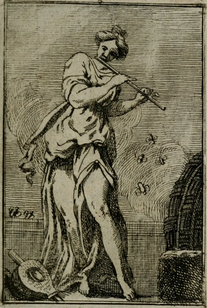 An illustration from Iconologie tirée de divers auteurs. Ouvrage utile aux gens de lettres, aux poëtes, aux artistes, & généralement à tous les amateurs des beaux-arts, 1766, leaf 30