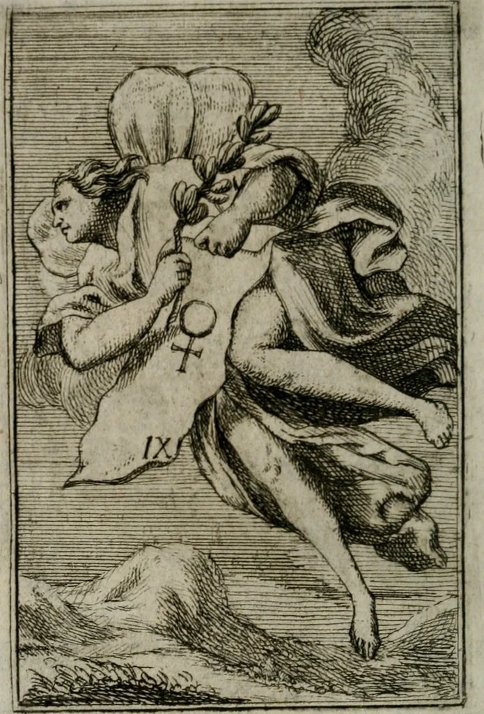 An illustration from Iconologie tirée de divers auteurs. Ouvrage utile aux gens de lettres, aux poëtes, aux artistes, & généralement à tous les amateurs des beaux-arts, 1766, leaf 303