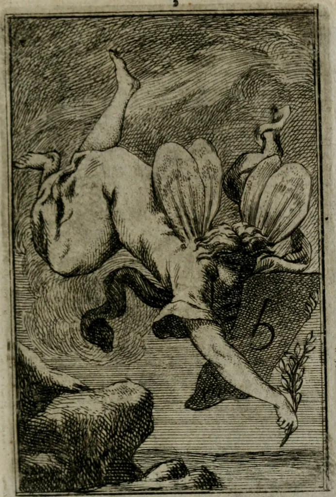 An illustration from Iconologie tirée de divers auteurs. Ouvrage utile aux gens de lettres, aux poëtes, aux artistes, & généralement à tous les amateurs des beaux-arts, 1766, leaf 306