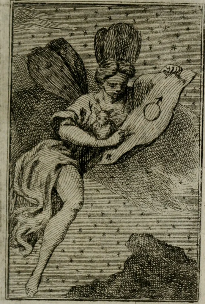 An illustration from Iconologie tirée de divers auteurs. Ouvrage utile aux gens de lettres, aux poëtes, aux artistes, & généralement à tous les amateurs des beaux-arts, 1766, leaf 308