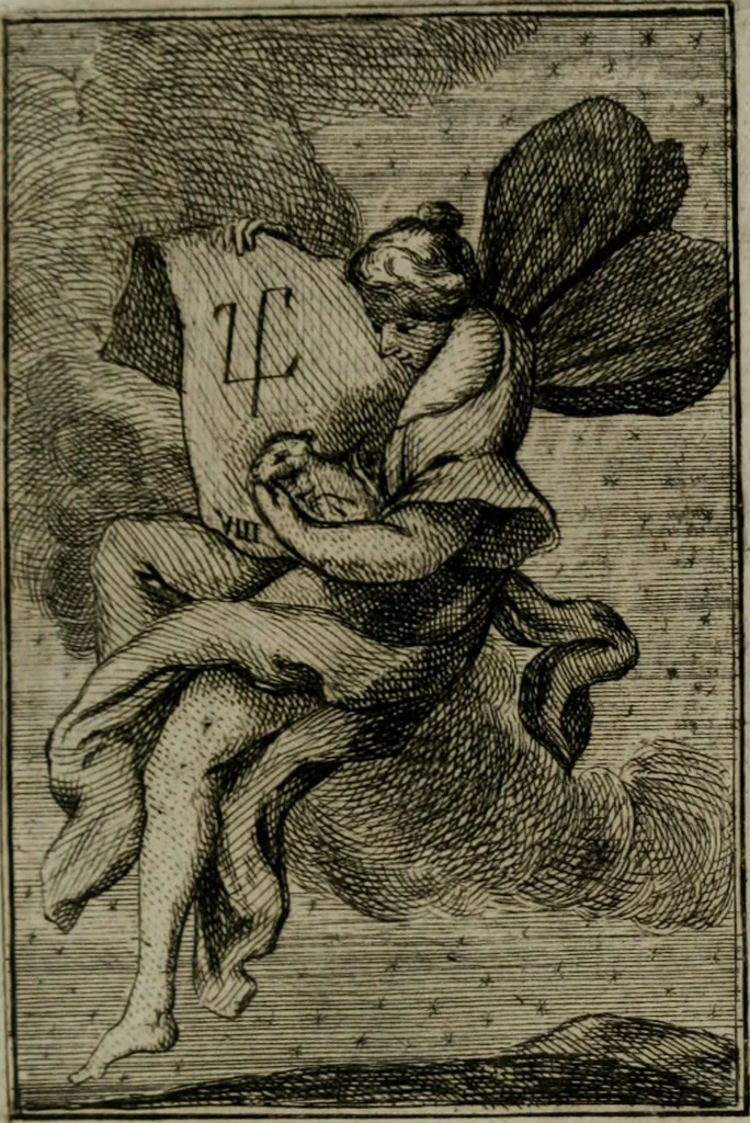 An illustration from Iconologie tirée de divers auteurs. Ouvrage utile aux gens de lettres, aux poëtes, aux artistes, & généralement à tous les amateurs des beaux-arts, 1766, leaf 314