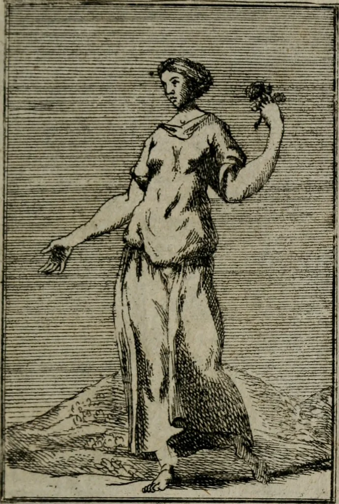 An illustration from Iconologie tirée de divers auteurs. Ouvrage utile aux gens de lettres, aux poëtes, aux artistes, & généralement à tous les amateurs des beaux-arts, 1766, leaf 32