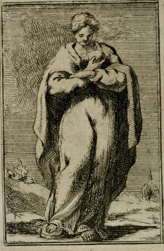 An illustration from Iconologie tirée de divers auteurs. Ouvrage utile aux gens de lettres, aux poëtes, aux artistes, & généralement à tous les amateurs des beaux-arts, 1766, leaf 327