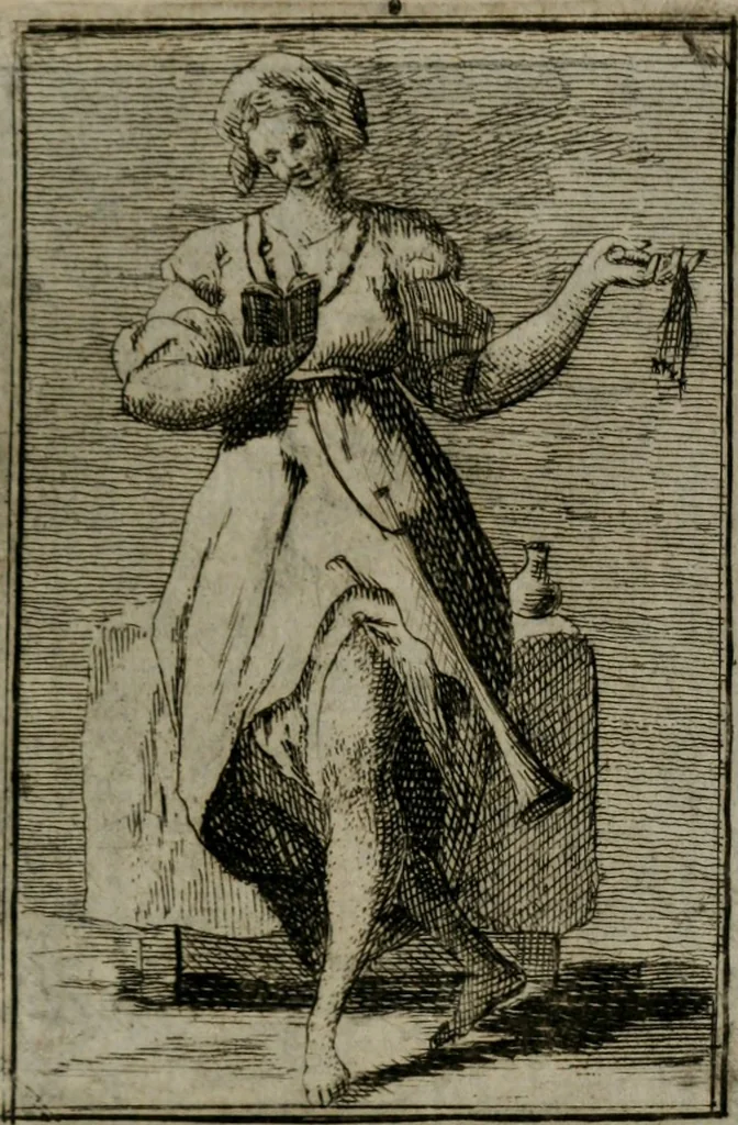 An illustration from Iconologie tirée de divers auteurs. Ouvrage utile aux gens de lettres, aux poëtes, aux artistes, & généralement à tous les amateurs des beaux-arts, 1766, leaf 330