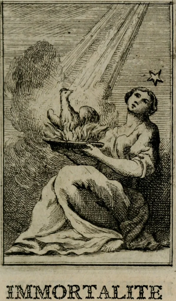 An illustration from Iconologie tirée de divers auteurs. Ouvrage utile aux gens de lettres, aux poëtes, aux artistes, & généralement à tous les amateurs des beaux-arts, 1766, leaf 340