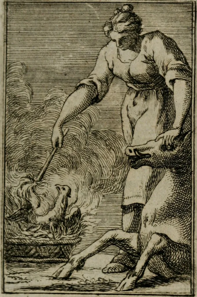 An illustration from Iconologie tirée de divers auteurs. Ouvrage utile aux gens de lettres, aux poëtes, aux artistes, & généralement à tous les amateurs des beaux-arts, 1766, leaf 342