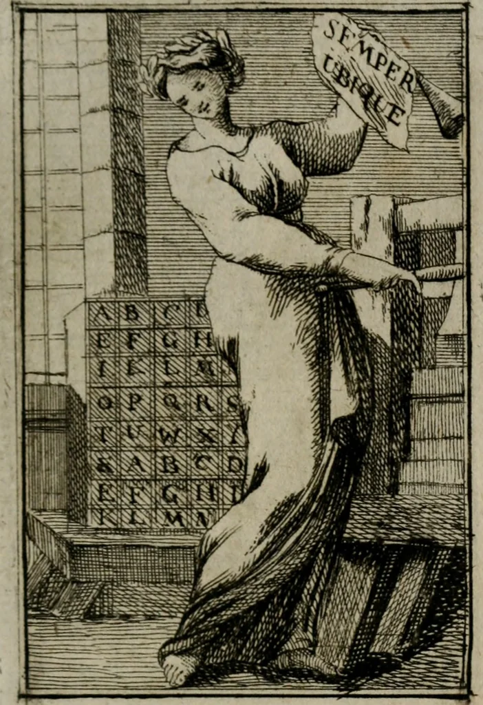 An illustration from Iconologie tirée de divers auteurs. Ouvrage utile aux gens de lettres, aux poëtes, aux artistes, & généralement à tous les amateurs des beaux-arts, 1766, leaf 344