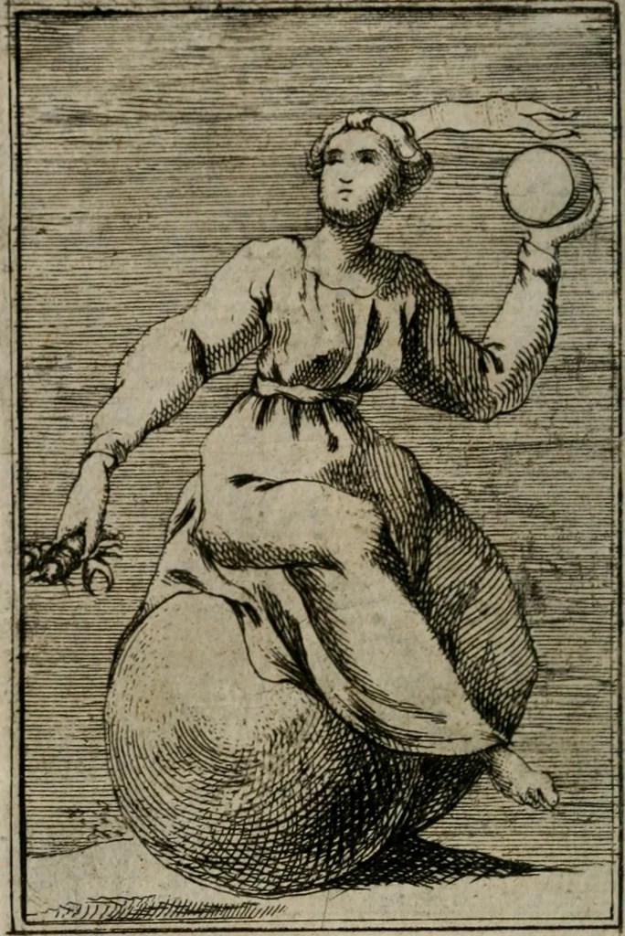 An illustration from Iconologie tirée de divers auteurs. Ouvrage utile aux gens de lettres, aux poëtes, aux artistes, & généralement à tous les amateurs des beaux-arts, 1766, leaf 347