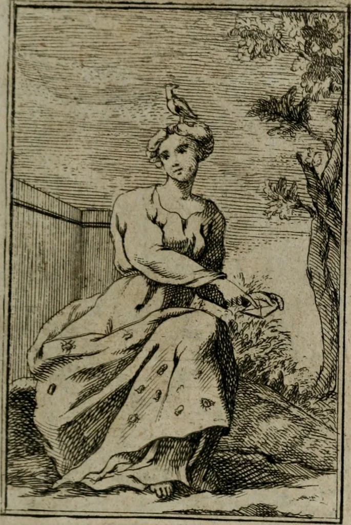 An illustration from Iconologie tirée de divers auteurs. Ouvrage utile aux gens de lettres, aux poëtes, aux artistes, & généralement à tous les amateurs des beaux-arts, 1766, leaf 348