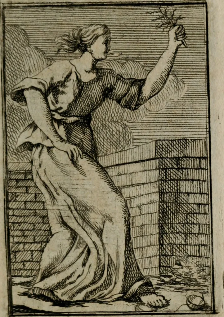 An illustration from Iconologie tirée de divers auteurs. Ouvrage utile aux gens de lettres, aux poëtes, aux artistes, & généralement à tous les amateurs des beaux-arts, 1766, leaf 358