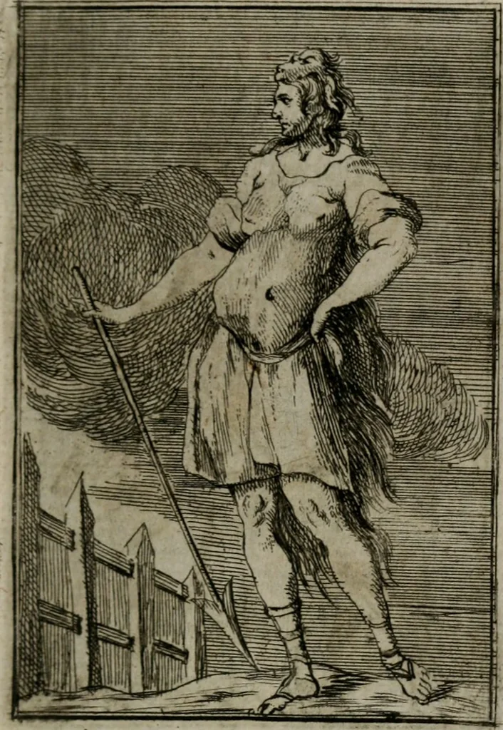 An illustration from Iconologie tirée de divers auteurs. Ouvrage utile aux gens de lettres, aux poëtes, aux artistes, & généralement à tous les amateurs des beaux-arts, 1766, leaf 36