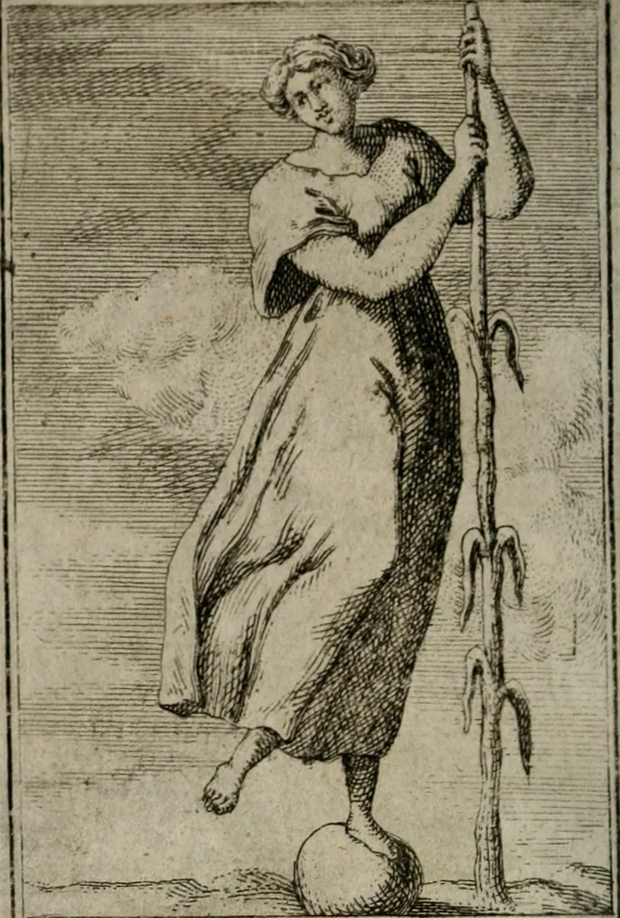 An illustration from Iconologie tirée de divers auteurs. Ouvrage utile aux gens de lettres, aux poëtes, aux artistes, & généralement à tous les amateurs des beaux-arts, 1766, leaf 363