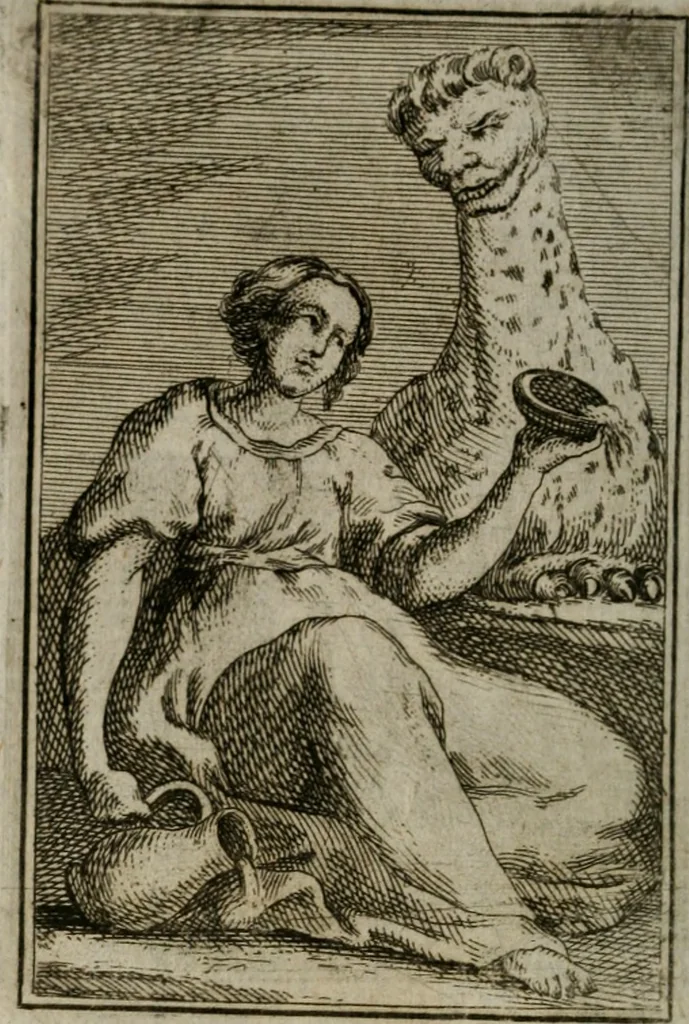 An illustration from Iconologie tirée de divers auteurs. Ouvrage utile aux gens de lettres, aux poëtes, aux artistes, & généralement à tous les amateurs des beaux-arts, 1766, leaf 373