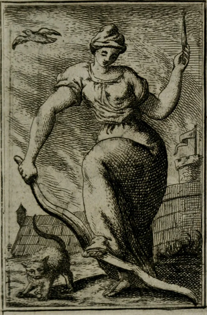 An illustration from Iconologie tirée de divers auteurs. Ouvrage utile aux gens de lettres, aux poëtes, aux artistes, & généralement à tous les amateurs des beaux-arts, 1766, leaf 388