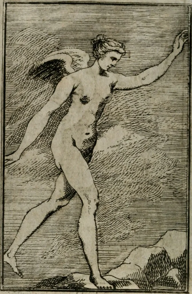 An illustration from Iconologie tirée de divers auteurs. Ouvrage utile aux gens de lettres, aux poëtes, aux artistes, & généralement à tous les amateurs des beaux-arts, 1766, leaf 39