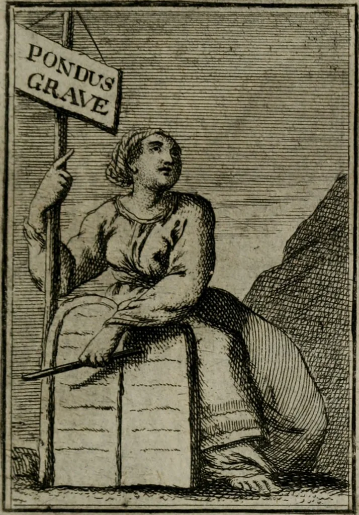 An illustration from Iconologie tirée de divers auteurs. Ouvrage utile aux gens de lettres, aux poëtes, aux artistes, & généralement à tous les amateurs des beaux-arts, 1766, leaf 394