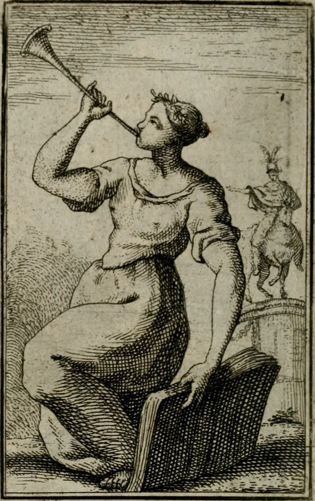 An illustration from Iconologie tirée de divers auteurs. Ouvrage utile aux gens de lettres, aux poëtes, aux artistes, & généralement à tous les amateurs des beaux-arts, 1766, leaf 397