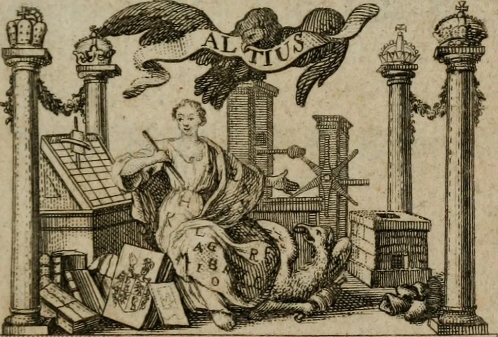 An illustration from Iconologie tirée de divers auteurs. Ouvrage utile aux gens de lettres, aux poëtes, aux artistes, & généralement à tous les amateurs des beaux-arts, 1766, leaf 4
