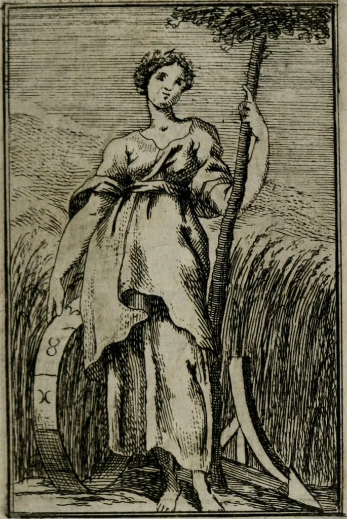 An illustration from Iconologie tirée de divers auteurs. Ouvrage utile aux gens de lettres, aux poëtes, aux artistes, & généralement à tous les amateurs des beaux-arts, 1766, leaf 40