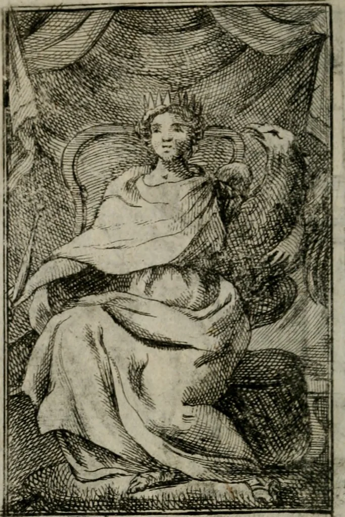 An illustration from Iconologie tirée de divers auteurs. Ouvrage utile aux gens de lettres, aux poëtes, aux artistes, & généralement à tous les amateurs des beaux-arts, 1766, leaf 403