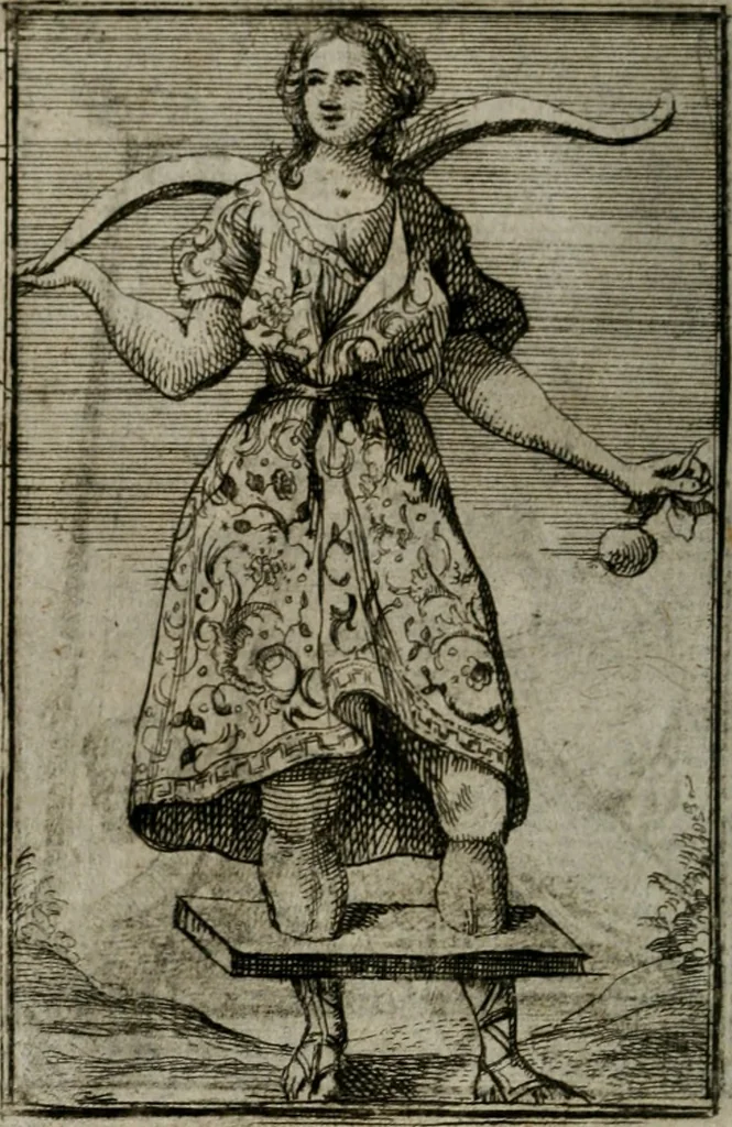 An illustration from Iconologie tirée de divers auteurs. Ouvrage utile aux gens de lettres, aux poëtes, aux artistes, & généralement à tous les amateurs des beaux-arts, 1766, leaf 405