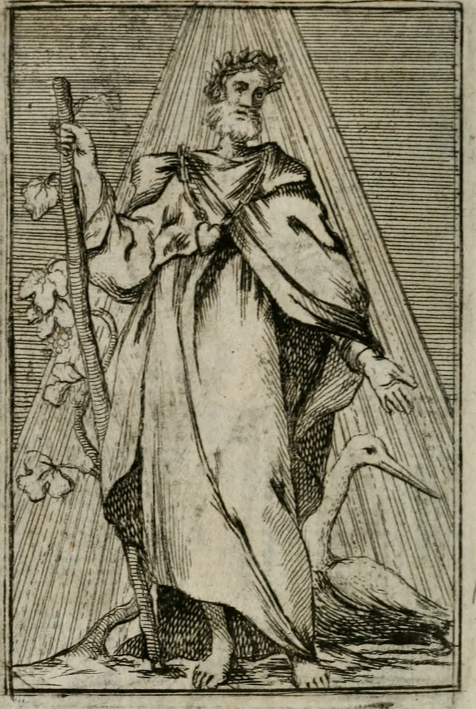 An illustration from Iconologie tirée de divers auteurs. Ouvrage utile aux gens de lettres, aux poëtes, aux artistes, & généralement à tous les amateurs des beaux-arts, 1766, leaf 41