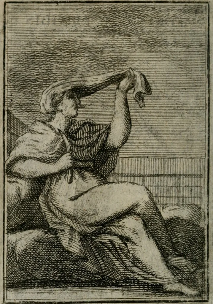 An illustration from Iconologie tirée de divers auteurs. Ouvrage utile aux gens de lettres, aux poëtes, aux artistes, & généralement à tous les amateurs des beaux-arts, 1766, leaf 411