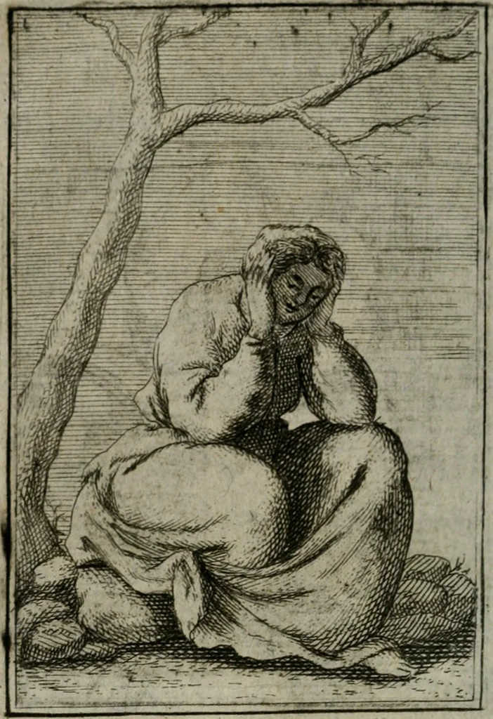 An illustration from Iconologie tirée de divers auteurs. Ouvrage utile aux gens de lettres, aux poëtes, aux artistes, & généralement à tous les amateurs des beaux-arts, 1766, leaf 413