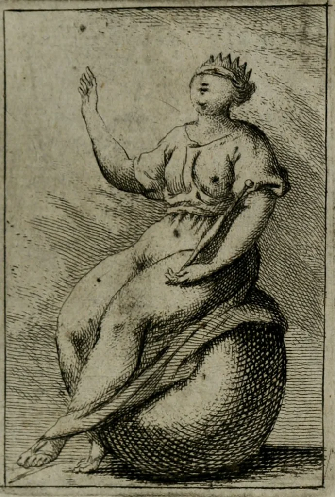 An illustration from Iconologie tirée de divers auteurs. Ouvrage utile aux gens de lettres, aux poëtes, aux artistes, & généralement à tous les amateurs des beaux-arts, 1766, leaf 418