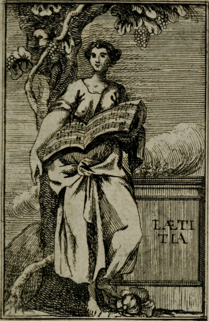 An illustration from Iconologie tirée de divers auteurs. Ouvrage utile aux gens de lettres, aux poëtes, aux artistes, & généralement à tous les amateurs des beaux-arts, 1766, leaf 42