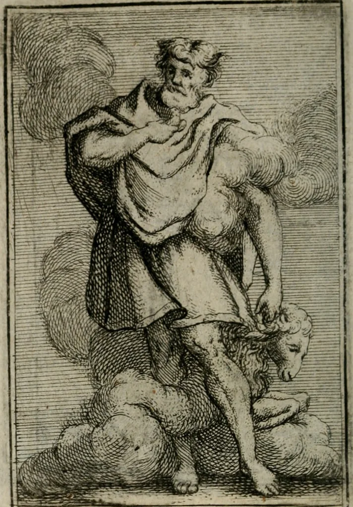 An illustration from Iconologie tirée de divers auteurs. Ouvrage utile aux gens de lettres, aux poëtes, aux artistes, & généralement à tous les amateurs des beaux-arts, 1766, leaf 423