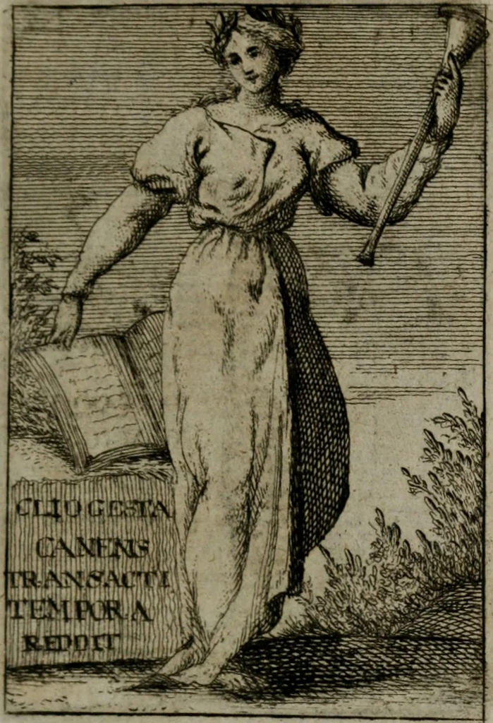An illustration from Iconologie tirée de divers auteurs. Ouvrage utile aux gens de lettres, aux poëtes, aux artistes, & généralement à tous les amateurs des beaux-arts, 1766, leaf 442