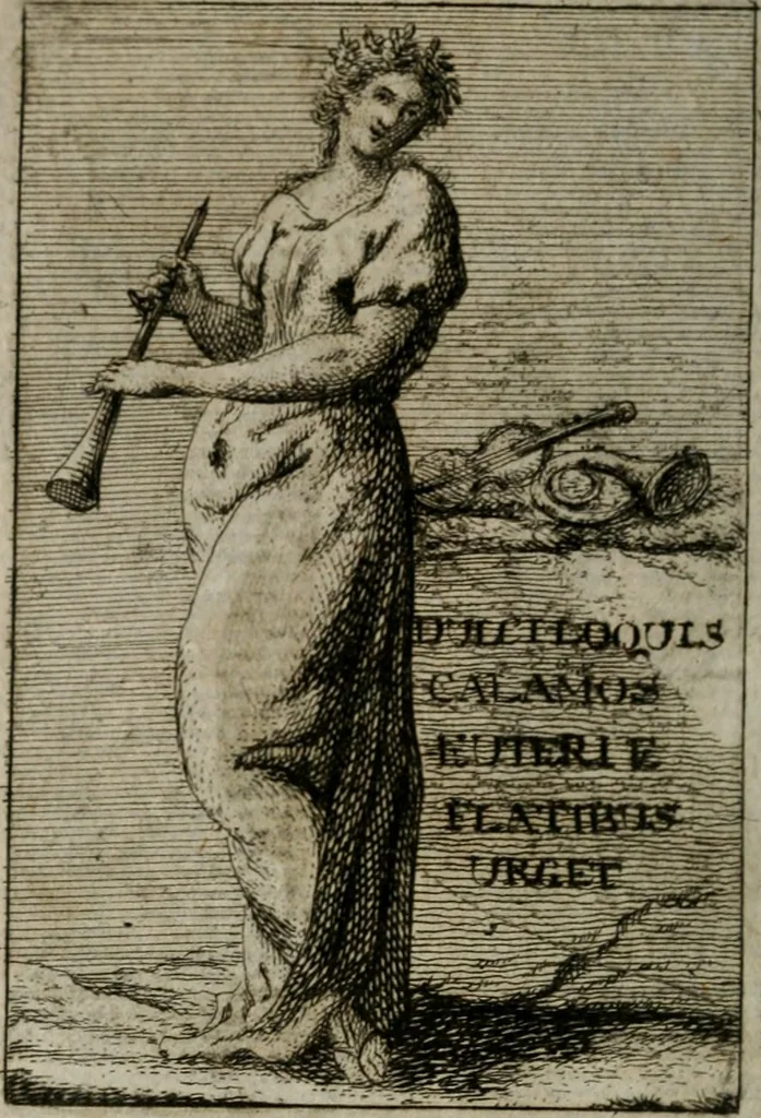 An illustration from Iconologie tirée de divers auteurs. Ouvrage utile aux gens de lettres, aux poëtes, aux artistes, & généralement à tous les amateurs des beaux-arts, 1766, leaf 443