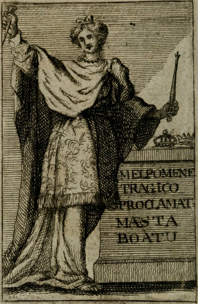 An illustration from Iconologie tirée de divers auteurs. Ouvrage utile aux gens de lettres, aux poëtes, aux artistes, & généralement à tous les amateurs des beaux-arts, 1766, leaf 445