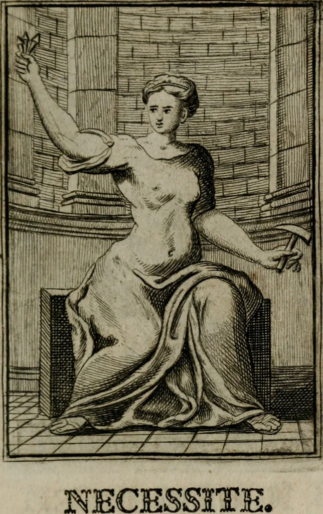 An illustration from Iconologie tirée de divers auteurs. Ouvrage utile aux gens de lettres, aux poëtes, aux artistes, & généralement à tous les amateurs des beaux-arts, 1766, leaf 470