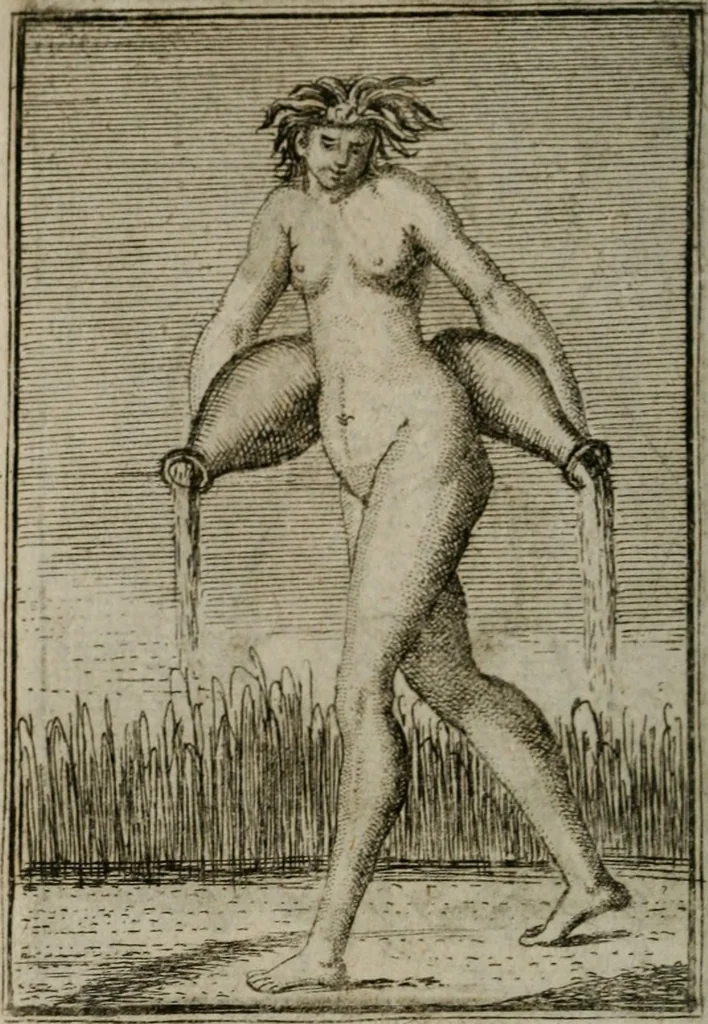 An illustration from Iconologie tirée de divers auteurs. Ouvrage utile aux gens de lettres, aux poëtes, aux artistes, & généralement à tous les amateurs des beaux-arts, 1766, leaf 479