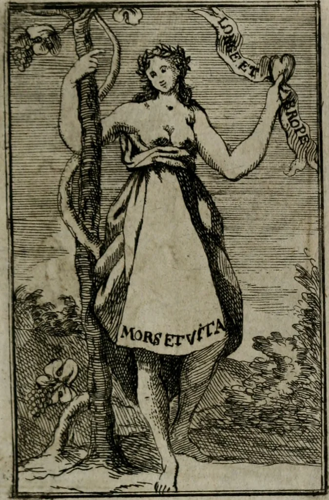 An illustration from Iconologie tirée de divers auteurs. Ouvrage utile aux gens de lettres, aux poëtes, aux artistes, & généralement à tous les amateurs des beaux-arts, 1766, leaf 48