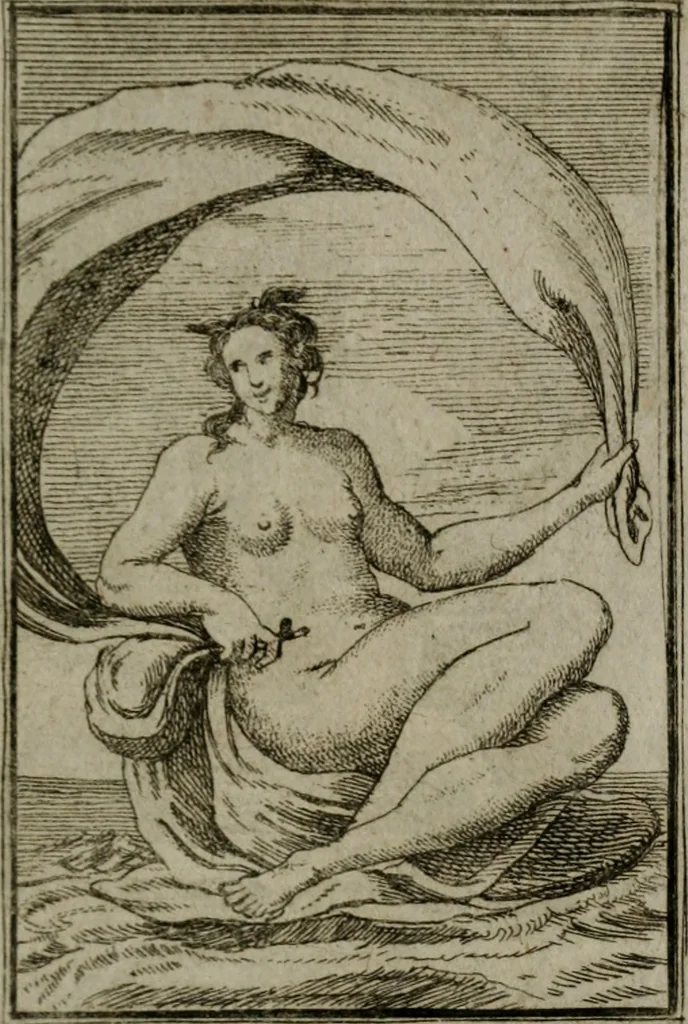 An illustration from Iconologie tirée de divers auteurs. Ouvrage utile aux gens de lettres, aux poëtes, aux artistes, & généralement à tous les amateurs des beaux-arts, 1766, leaf 480