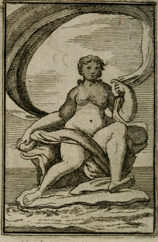 An illustration from Iconologie tirée de divers auteurs. Ouvrage utile aux gens de lettres, aux poëtes, aux artistes, & généralement à tous les amateurs des beaux-arts, 1766, leaf 481