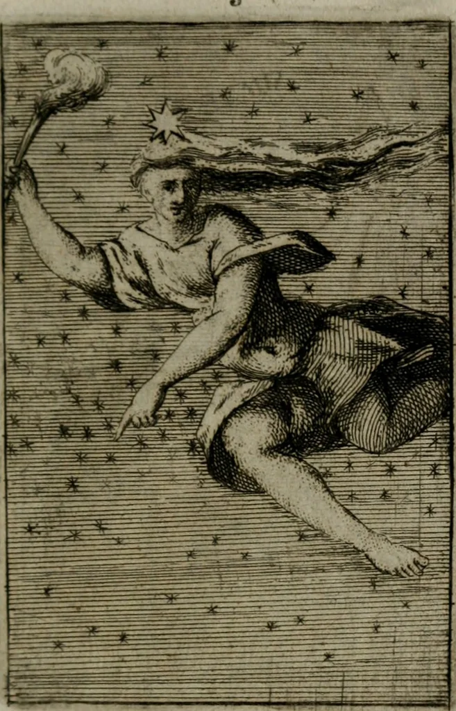 An illustration from Iconologie tirée de divers auteurs. Ouvrage utile aux gens de lettres, aux poëtes, aux artistes, & généralement à tous les amateurs des beaux-arts, 1766, leaf 488
